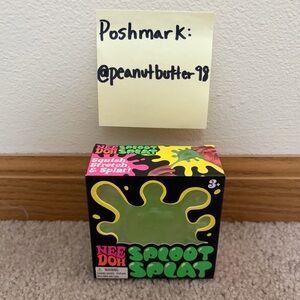 NeeDoh Sploot Splat GREEN New in Package Squish Squeeze